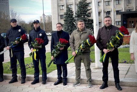 В Одессе отметили День достоинства и свободы (фото, видео)