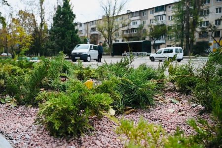 На поселке Котовского обустроили конечную остановку с двумя диспетчерскими пунктами (фото, видео)