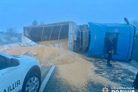 Полицейские обеспечивают безопасность движения на заснеженных дорогах и помогают людям, попавшим в заносы и ДТП (фото, видео)