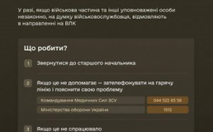 Як військовослужбовцям пройти військово-лікарську комісію: покрокова інструкція (фото)