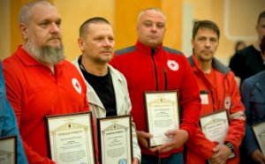 Одеські рятувальники відзначені почесними міськими нагородами (фото, відео)