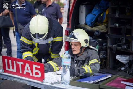 На вулиці Софіївській горить дах трьохповерхового будинку: постраждали три людини (фото)