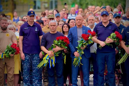 В Одесі урочисто відкрили Алею пам'яті полеглих героїв (фото)