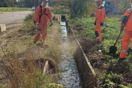 КП «Міські дороги» утримує в належному стані системи водовідведення Одеси (фото)