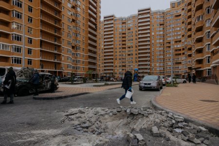 Наслідки масованих дронових атак ворога на Одесу (фоторепортаж)