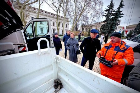 Одеса отримала технічну допомогу від німецьких партнерів (фото, відео)