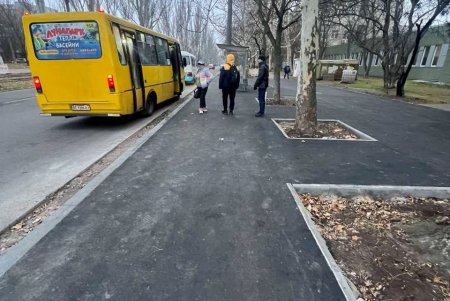 В Одесі ремонтують тротуари та облаштовують пандуси (фото)