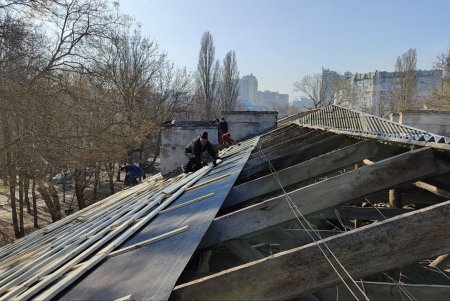 У Приморському районі розпочато відновлення багатостраждального будинку (фото, відео) 