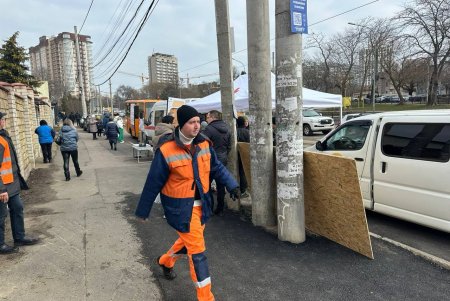 На місці ліквідації наслідків ворожої атаки працює міський оперативний штаб (фото)