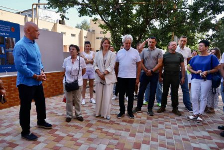 В Одесі повністю відновлено будинок на вул. Середній, пошкоджений внаслідок ракетного удару (фото)