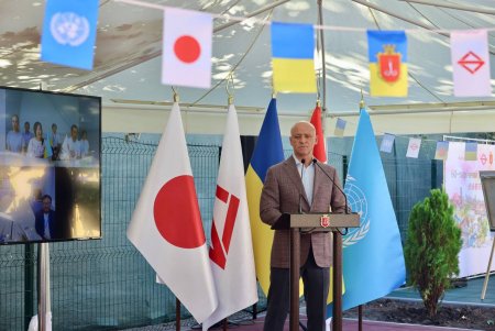 В Одесі за підтримки Японії відновлюють дитячий садок, пошкоджений внаслідок атаки (фото)