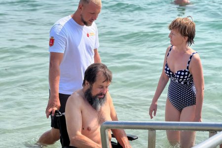 Інклюзивний пляж в Одесі отримав високу оцінку Уповноваженої з питань безбар’єрності (фото)