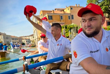 Український ял - вперше на історичній регаті у Венеції (фото)