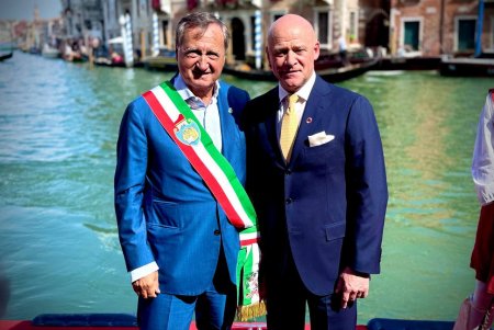 Український ял - вперше на історичній регаті у Венеції (фото)