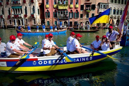 Український ял - вперше на історичній регаті у Венеції (фото)