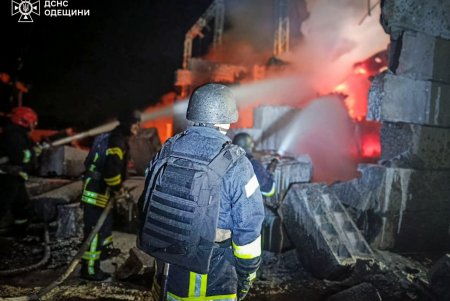 Вночі ворог атакував енергетичну та портову інфраструктуру Одещини (фото)