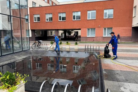 В Одесі тривають роботи з консервації фонтанів на зимовий період (фото)