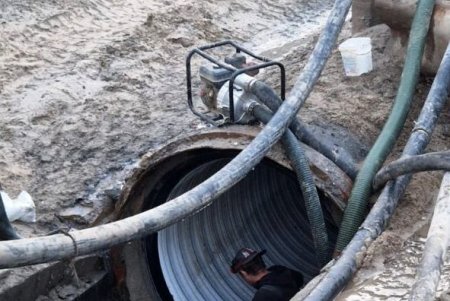 В Одесі проводять капремонт морської частини Новоаркадійського колектору (фото)