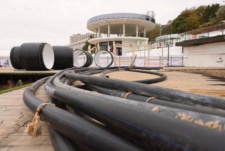 В Одесі проводять капремонт морської частини Новоаркадійського колектору (фото)