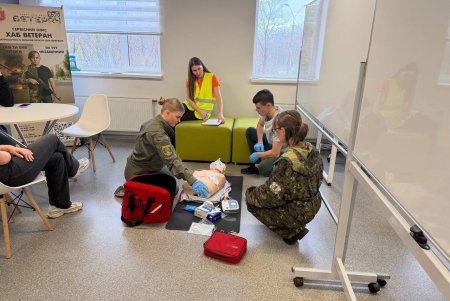Хаб Ветеран розширює можливості навчання з домедичної допомоги (фото)