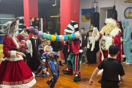 Різдвяне свято для юних спортсменів Української національної федерації таїландського боксу Муей Тай