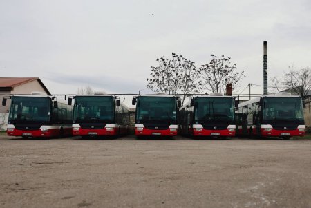 Перші автобуси для перевезення пасажирів від громад України вже прибули до Одеси (фото)