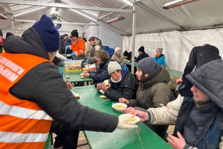 В Одесі розгорнули цілодобовий пункт обігріву (фото)