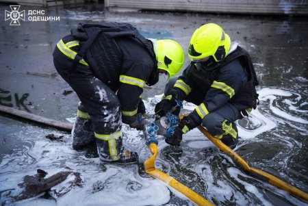 Ворог атакував портову інфраструктуру Одещини (фото)