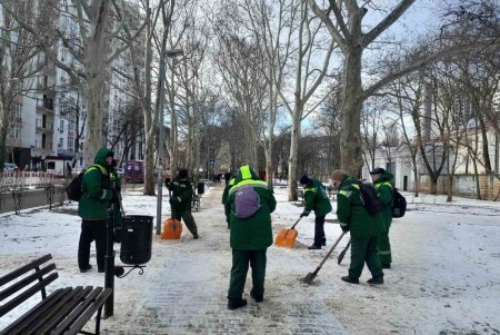 Одеські комунальники проводять роботи з благоустрою міста (фото)