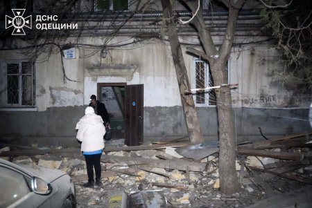 Ворог здійснив чергову атаку на Одесу (фото)