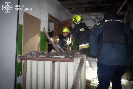 Ворог здійснив чергову атаку на Одесу (фото)