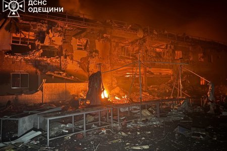 Ворог вчергове завдав масованого удару безпілотниками по Одесі (фото)