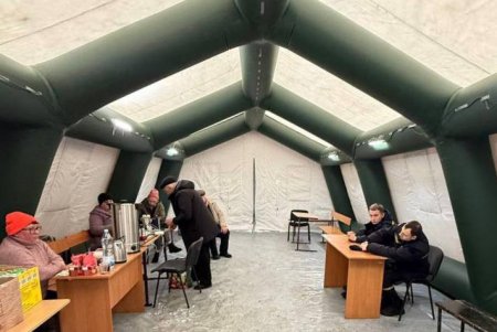 У Київському районі Одеси розгорнуто мобільні пункти обігріву (фото) У Київському районі Одеси розгорнуто мобільні пункти обігріву (фото)