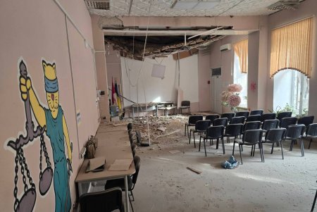 Унаслідок нічної атаки зазнав руйнувань одеський ліцей (фото)