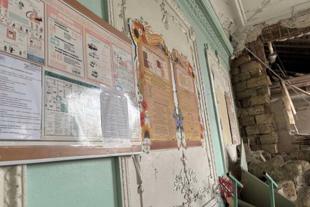 Унаслідок нічної атаки зазнав руйнувань одеський ліцей (фото)