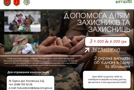 Підтримка захисників і захисниць: у місті діє програма «Ветеран Одеси»