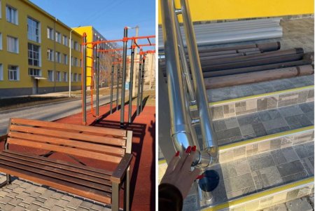 Капітальний ремонт ліцею №56 в Одесі виходить на фінальну стадію (фото)