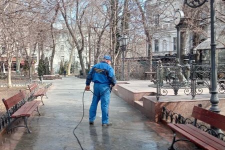 КП «Сервісний центр» готує до запуску фонтани та наводить лад на підпорядкованих територіях (фото)