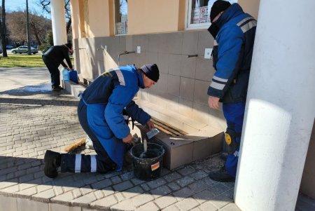 КП «Сервісний центр» готує до запуску фонтани та наводить лад на підпорядкованих територіях (фото)