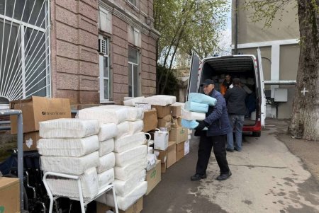 Єврейська лікарня Одеси отримала гуманітарну допомогу (фото)