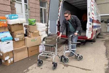 Єврейська лікарня Одеси отримала гуманітарну допомогу (фото)