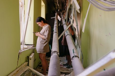 Тривають роботи з ліквідації наслідків ранкової атаки (фоторепортаж)