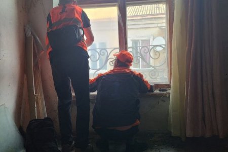 Ліквідація наслідків ворожої атаки в Одесі (фото)