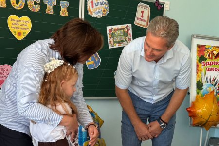 В Одесі розпочався новий навчальний рік: Олег Етнарович привітав школярів у ліцеї «Михайлівський» (фото)