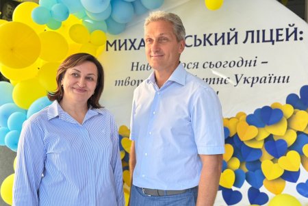 В Одесі розпочався новий навчальний рік: Олег Етнарович привітав школярів у ліцеї «Михайлівський» (фото)