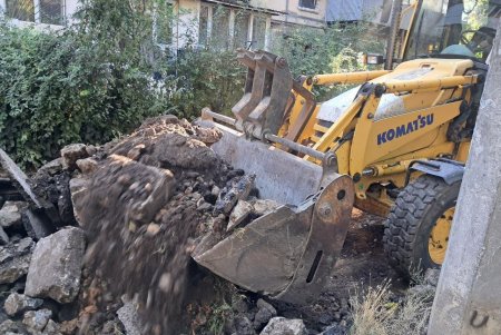 На вул. Євгенія Танцюри в Одесі капітально ремонтують внутрішньоквартальний проїзд (фото)