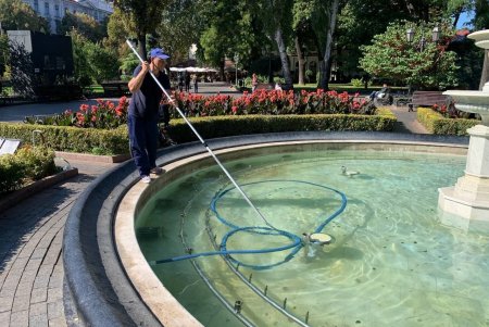 В Одесі завершується сезон фонтанів (фото)